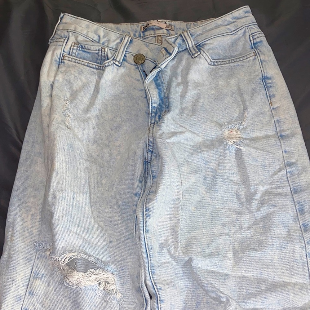 SO High Rise Mom Jeans
